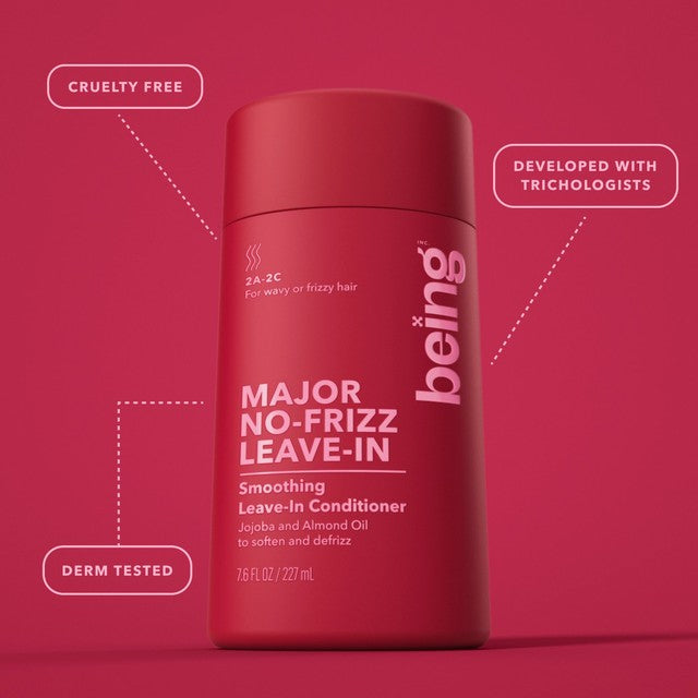 Being MAJOR NO-FRIZZ leave-in conditioner, imported from the UK