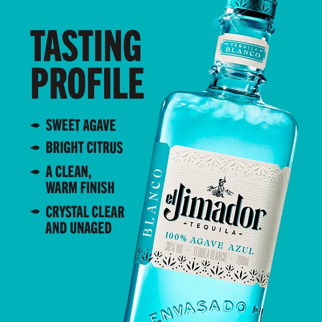 el Jimador Tequila Blanco 70cl - British product
