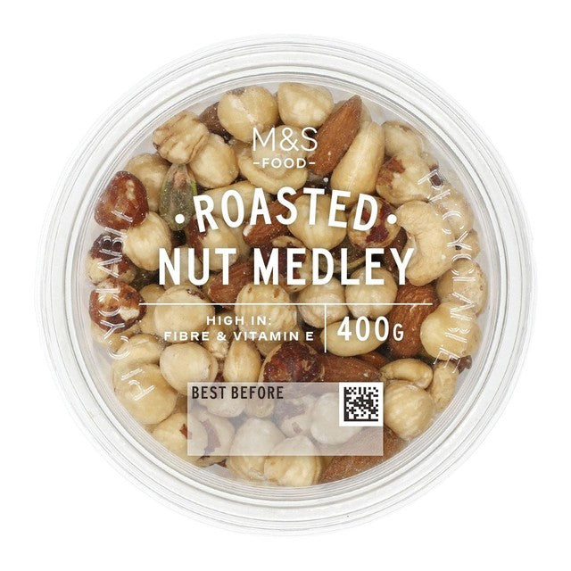 M&S Nut Medley 400g, imported from the UK