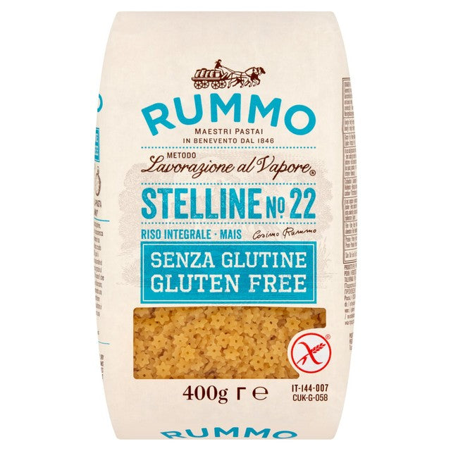 RUMMO gluten-free stelline soup pasta 400g, imported from the UK