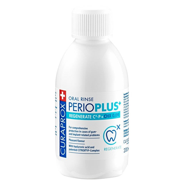 Curaprox PerioPlus Regenerate oral rinse 200ml - British product