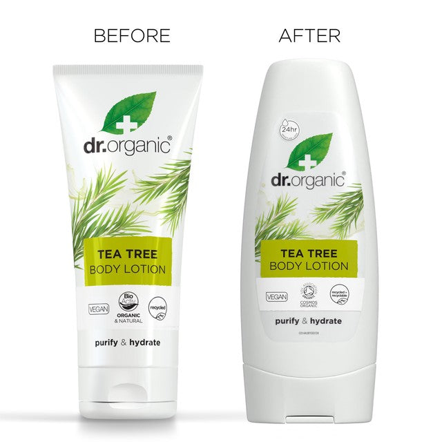 Dr Organic tea tree body lotion 200ml - British product