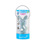 Brush-Baby Bobbie Bunny Teether Toy Eucalyptus Green - British product