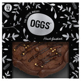 Oggs double chocolate celebration cake 602g, imported from the UK