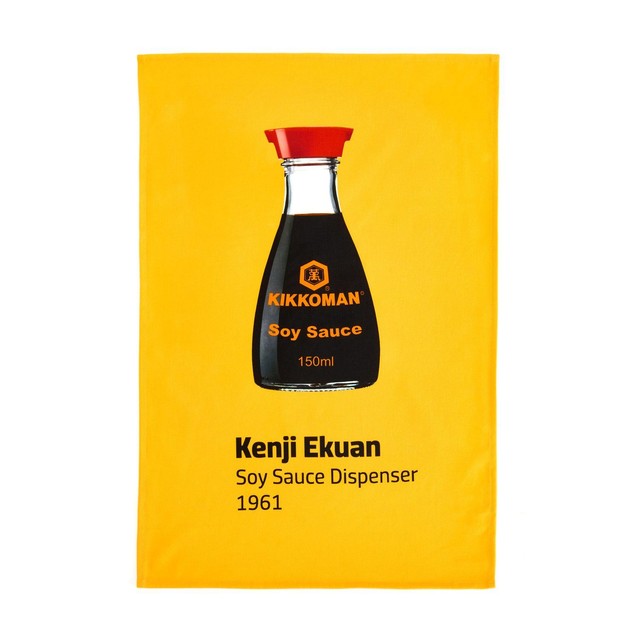 Kikkoman teriyaki gift set with two sauces and tea towels, imported from the UK