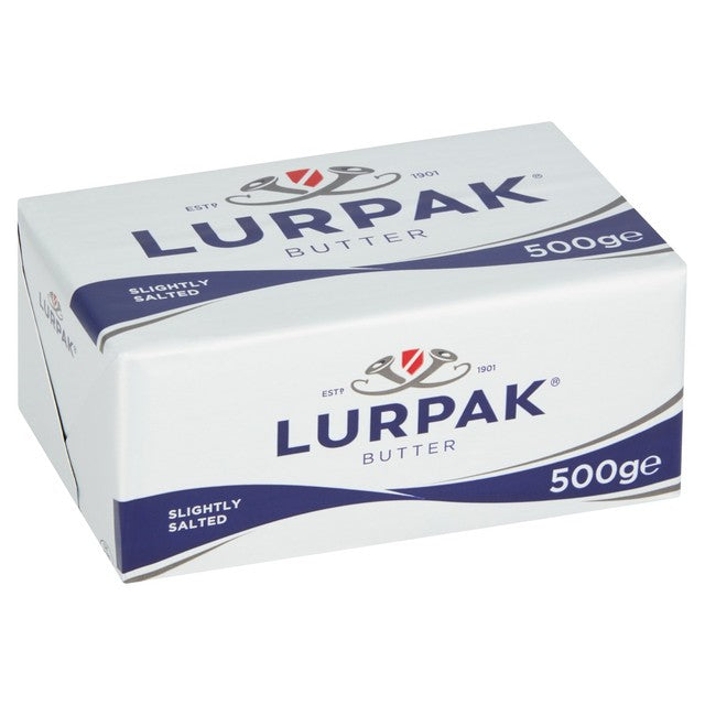 Lurpak slightly salted butter in wrap (British brand)