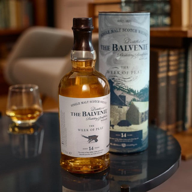 Balvenie 14 Week of Peat single malt Scotch whisky 70cl - British product