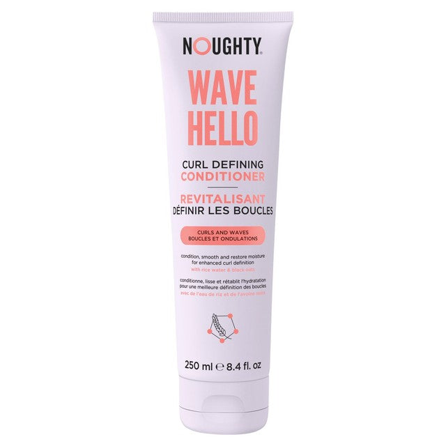 Noughty Wave Hello Curl Defining Conditioner 250ml (British brand)