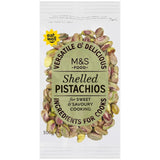 M&S shelled pistachios 100g, imported from the UK