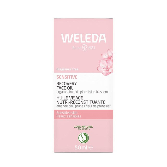 Weleda organic almond soothing facial oil 50ml (British brand)