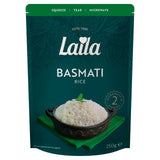 Laila basmati microwave rice 250g, UK version
