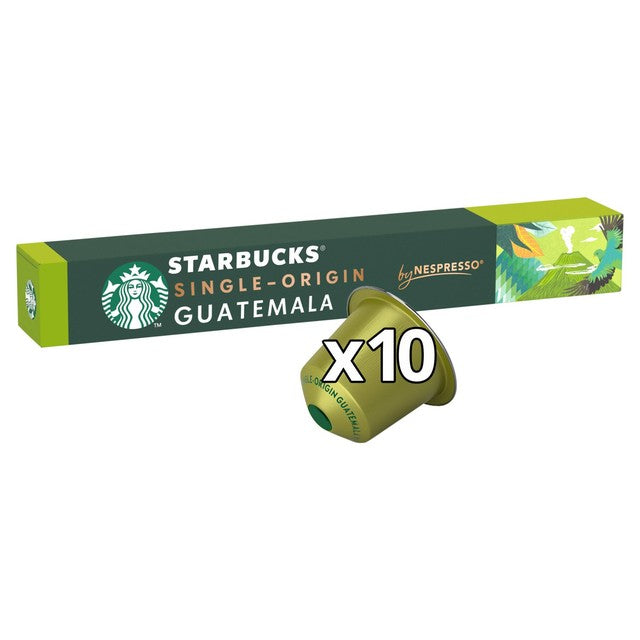 Starbucks Single Origin Guatemala coffee pods 10 pack (British brand)