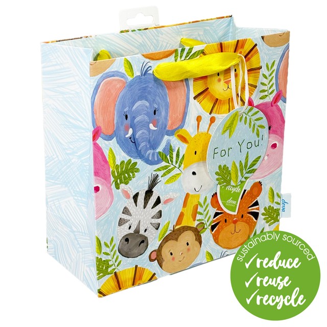 Deva Designs Heads & Tails medium gift bag, UK version