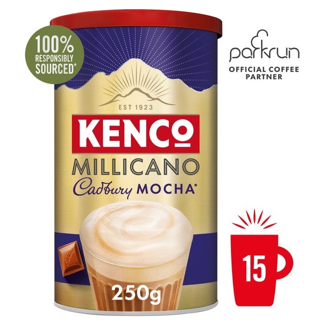 Kenco Cadbury Mocha instant coffee beverage 250g, UK version