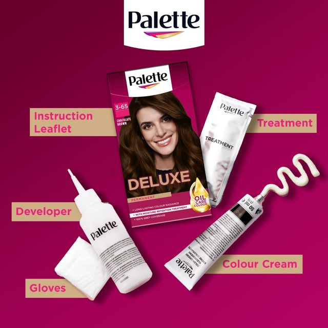 Schwarzkopf Chocolate Brown permanent hair dye kit - British product