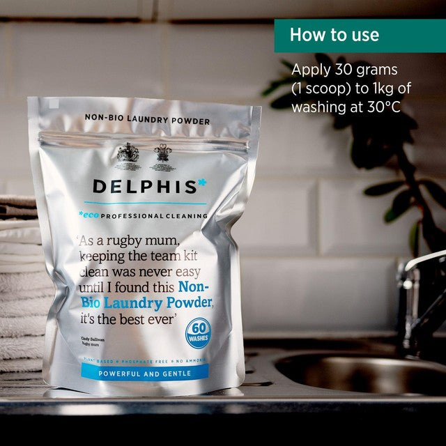 Delphis Eco Non-Bio Washing Powder 1.2kg - British product
