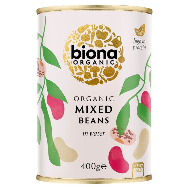 Biona mixed beans in water 400g - British product