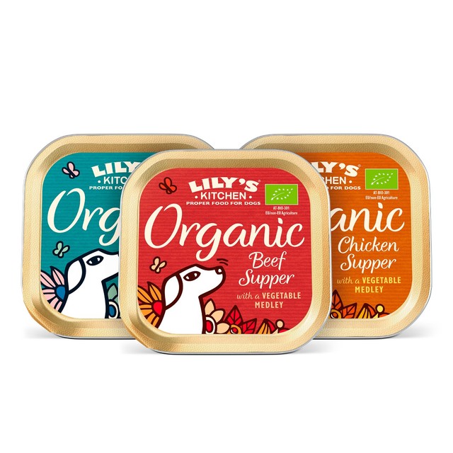 Lily's Kitchen organic dog dinners multipack 10x150g - British product
