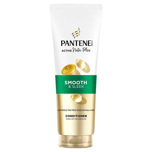 Pantene Smooth & Sleek conditioner tube, UK version