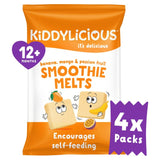 Kiddylicious banana, mango & passionfruit smoothie melts baby snacks 4 x 6g, UK version