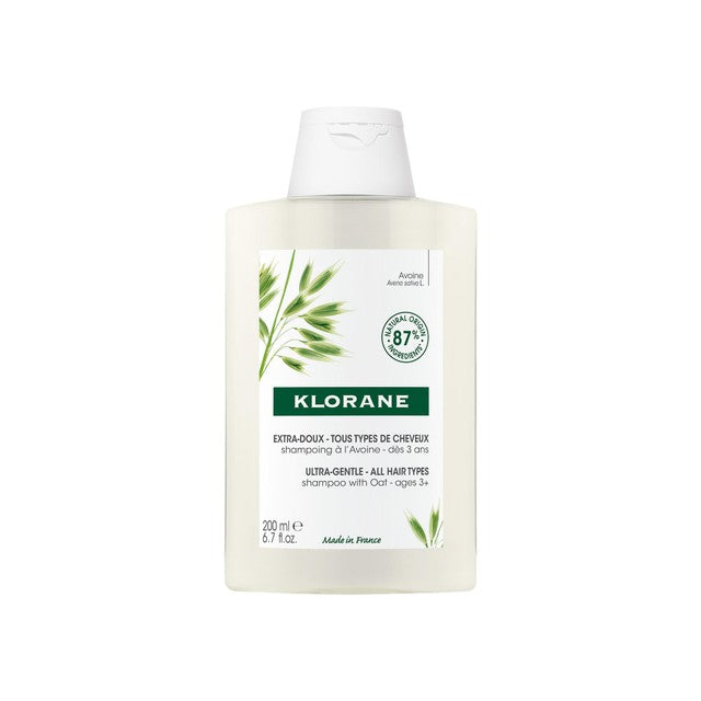 Klorane Softening Shampoo with Oat Milk 200ml, UK version