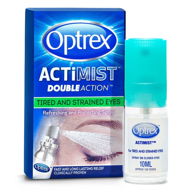 Optrex ActiMist eye spray for tired eyes 10ml, imported from the UK