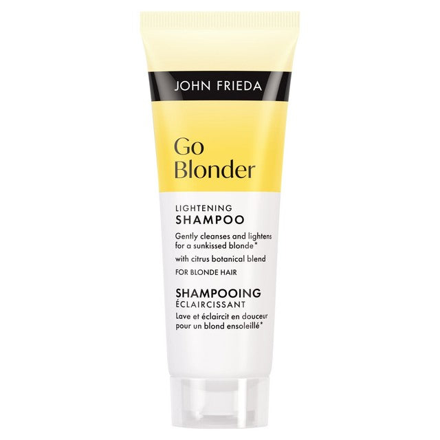 John Frieda Go Blonder lightening shampoo, British brand