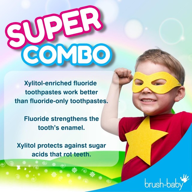 Brush-Baby Kids Natural Strawberry Toothpaste 50ml - British product