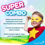 Brush-Baby Kids Natural Strawberry Toothpaste 50ml - British product