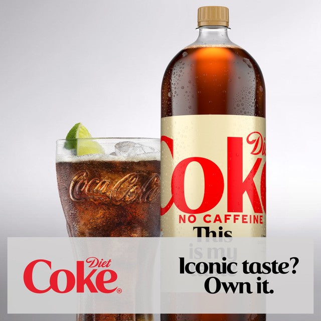 Coca-Cola Diet Coke Caffeine Free Cola 2L - British product