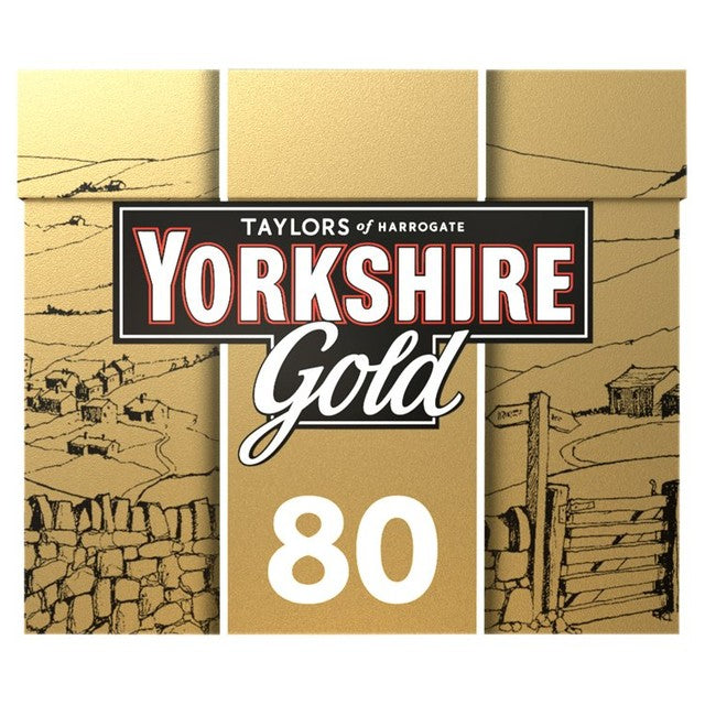 Yorkshire Tea Gold Teabags 80 count (British brand)