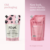 Miniml Pink Grapefruit Bodywash Refill 1L, imported from the UK