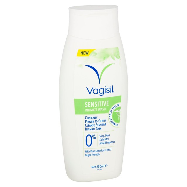 Vagisil sensitive intimate wash 250ml (British brand)