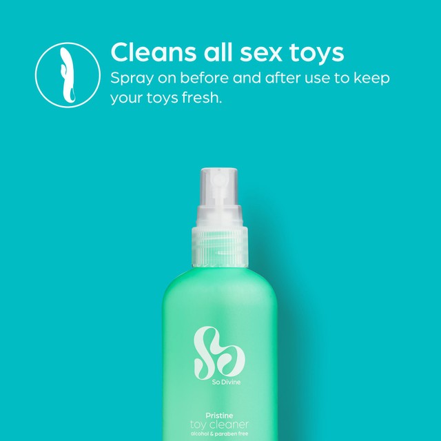 So Divine Pristine Toy Cleaner Spray 10ml (British brand)
