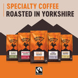 Grumpy Mule Top Notch organic coffee blend, UK version