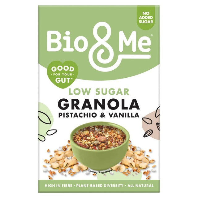 Bio&Me Pistachio Vanilla Granola 350g, UK version