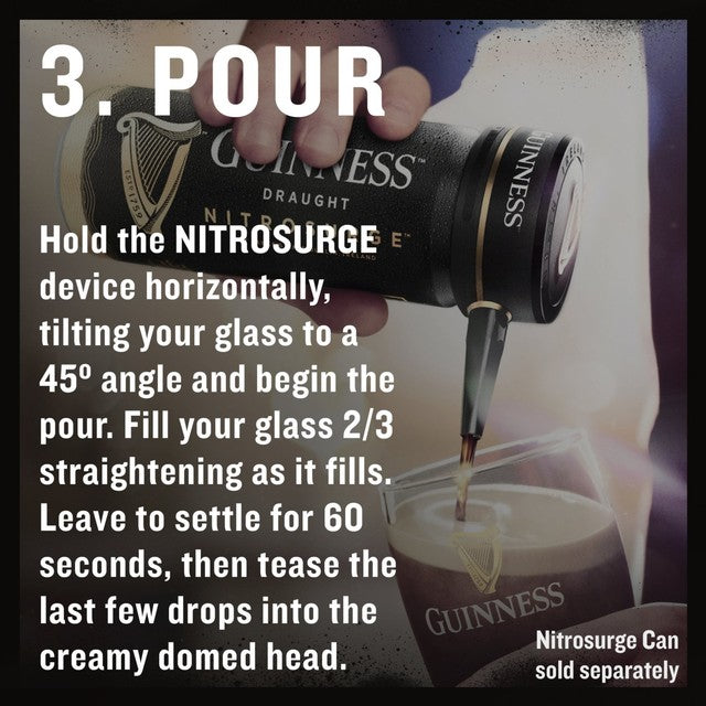 Tireuse à bière Guinness Nitrosurge avec chargement USB, version Royaume-Uni