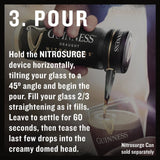 Tireuse à bière Guinness Nitrosurge avec chargement USB, version Royaume-Uni