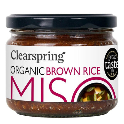 M&S Clearspring Organic Brown Rice Miso Paste 300g- Buy online at McGrocer