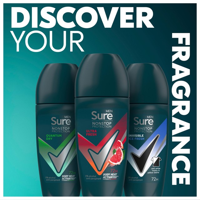 Sure Deodorant Roll On Ultra Fresh 50ml (British brand)