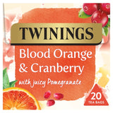 Twinings Blood Orange & Cranberry Fruit Tea 20 tea bags (British brand)