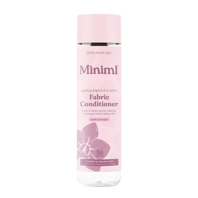 Miniml Fabric Conditioner Pink Dragonfruit & Orchid 1L, imported from the UK