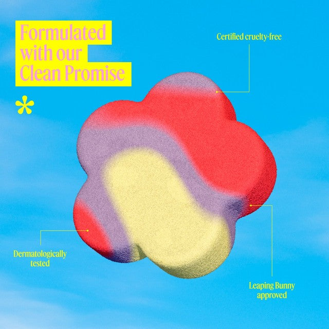 DAISE Fizzed Up Berry Sherbet bath bomb, imported from the UK