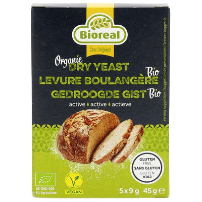 M&S Bioreal Organic Active Dry Yeast Baking Yeast 5 x 9g- Buy online at McGrocer