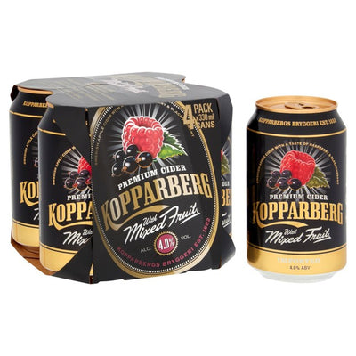 Kopparberg Mixed Fruit Cider Himbeere & Brombeere 4 x 330ml