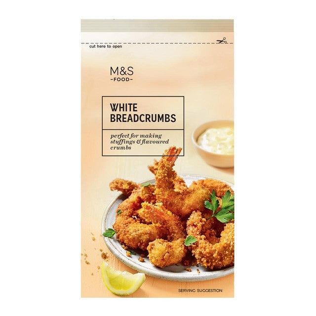 M&S White Breadcrumbs Dried 250g, imported from the UK