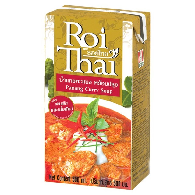 Roi Thai Panang Curry Cooking Sauce 500ml, imported from the UK