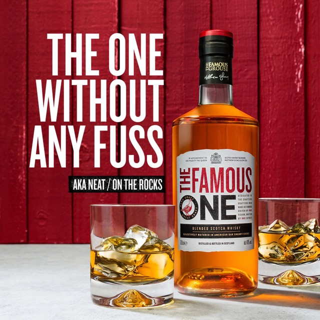 The Famous One Blended Scotch Whisky 70cl (British brand)