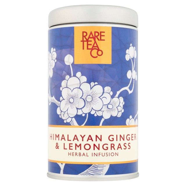 Rare Tea Company Himalayan Ginger & Lemongrass herbal loose leaf tea 30g, imported from the UK