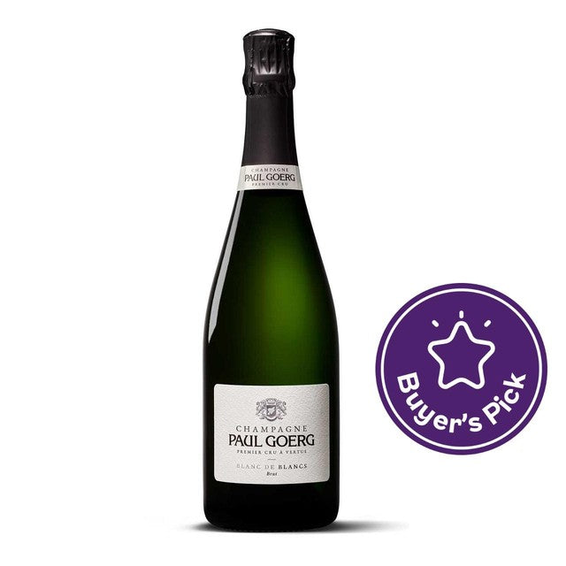 Paul Goerg Champagne Premier Cru Blanc de Blancs 75cl, imported from the UK